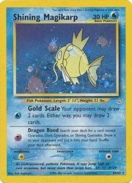 Shining Magikarp (66/64) — Neo Revelation