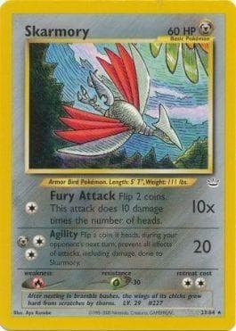 Carta Skarmory (23/64) do set Neo Revelation — Pokémon TCG | Bynx