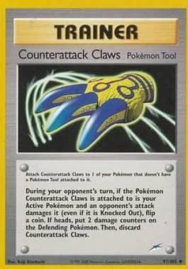 Carta Counterattack Claws (97/105) do set Neo Destiny — Pokémon TCG | Bynx