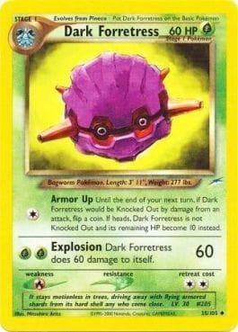 Carta Dark Forretress (35/105) do set Neo Destiny — Pokémon TCG | Bynx