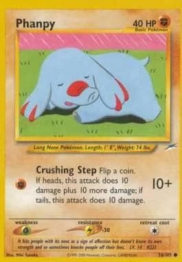 Carta Phanpy (76/105) do set Neo Destiny — Pokémon TCG | Bynx