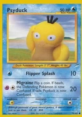 Carta Psyduck (79/105) do set Neo Destiny — Pokémon TCG | Bynx