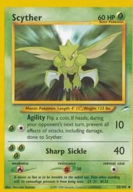 Carta Scyther (55/105) do set Neo Destiny — Pokémon TCG | Bynx