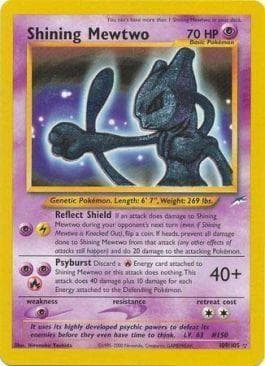 Shining Mewtwo (109/105) — Neo Destiny