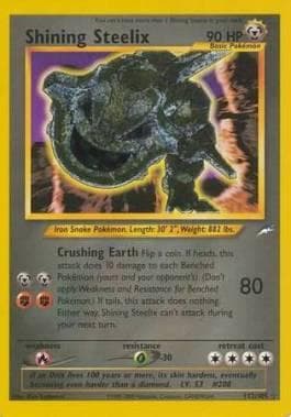 Carta Shining Steelix (112/105) do set Neo Destiny — Pokémon TCG | Bynx