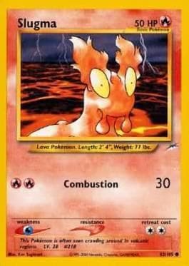 Carta Slugma (82/105) do set Neo Destiny — Pokémon TCG | Bynx