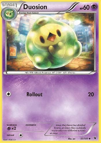 Carta Duosion (51/101) do set Vitórias Nobres — Pokémon TCG | Bynx