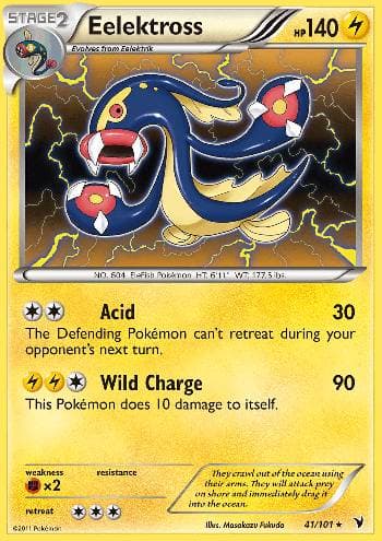 Carta Eelektross (41/101) do set Vitórias Nobres — Pokémon TCG | Bynx