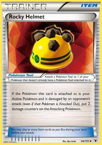 Carta Rocky Helmet (94/101) do set Vitórias Nobres — Pokémon TCG | Bynx