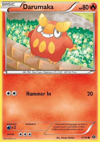 Carta Darumaka (17/99) do set Próximos Destinos — Pokémon TCG | Bynx