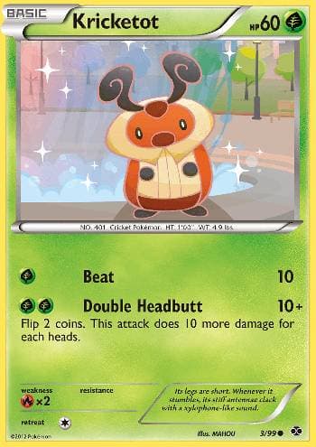 Carta Kricketot (3/99) do set Próximos Destinos — Pokémon TCG | Bynx