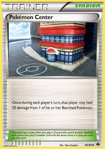 Carta Pokémon Center (90/99) do set Próximos Destinos — Pokémon TCG | Bynx