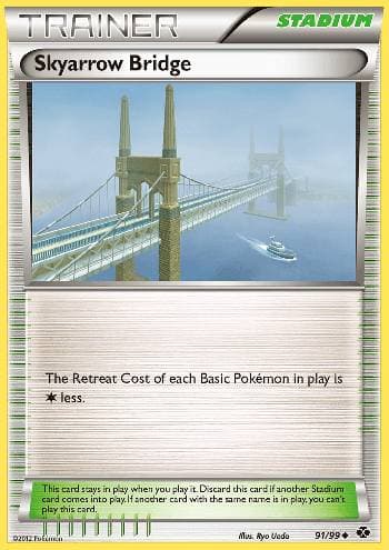 Carta Skyarrow Bridge (91/99) do set Próximos Destinos — Pokémon TCG | Bynx