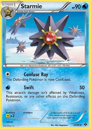 Carta Starmie (24/99) do set Próximos Destinos — Pokémon TCG | Bynx