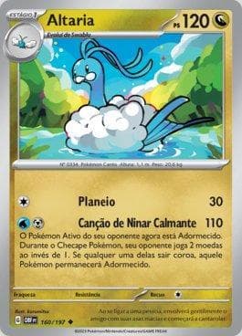 Carta Altaria (160/197) do set Obsidiana em Chamas — Pokémon TCG | Bynx