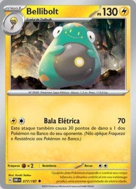 Carta Bellibolt (077/197) do set Obsidiana em Chamas — Pokémon TCG | Bynx