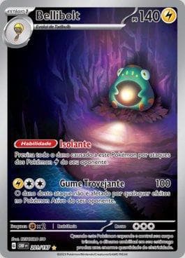 Carta Bellibolt (201/197) do set Obsidiana em Chamas — Pokémon TCG | Bynx