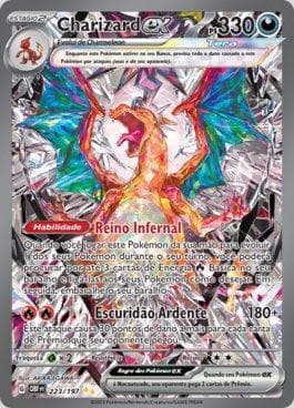 Charizard ex (223/197) — Obsidiana em Chamas