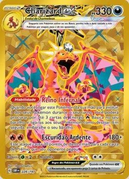 Charizard ex (228/197) — Obsidiana em Chamas