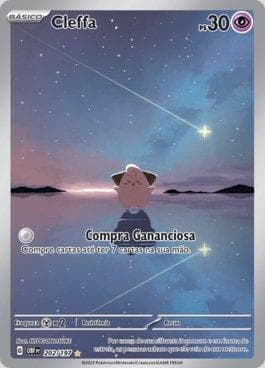 Carta Cleffa (202/197) do set Obsidiana em Chamas — Pokémon TCG | Bynx