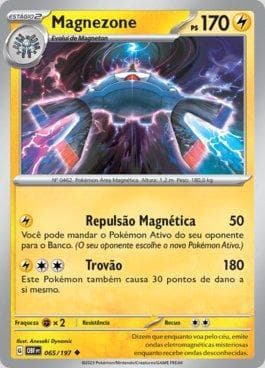 Carta Magnezone (065/197) do set Obsidiana em Chamas — Pokémon TCG | Bynx