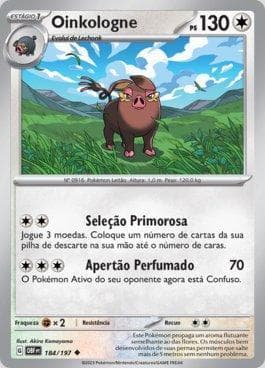 Carta Oinkologne (184/197) do set Obsidiana em Chamas — Pokémon TCG | Bynx