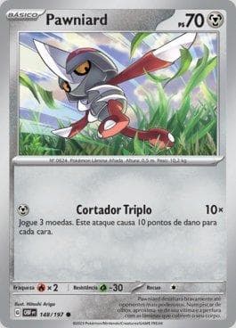 Carta Pawniard (148/197) do set Obsidiana em Chamas — Pokémon TCG | Bynx