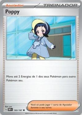 Carta Poppy (193/197) do set Obsidiana em Chamas — Pokémon TCG | Bynx