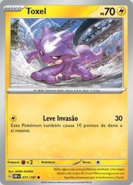 Carta Toxel (071/197) do set Obsidiana em Chamas — Pokémon TCG | Bynx