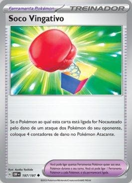 Carta Vengeful Punch (197/197) do set Obsidiana em Chamas — Pokémon TCG | Bynx