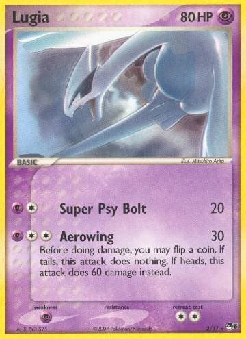 Lugia (2/17) — POP Series 5
