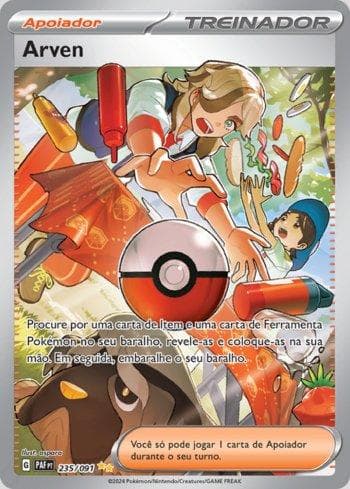 Carta Arven (235/091) do set Destinos de Paldea — Pokémon TCG | Bynx