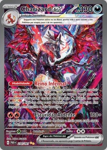 Charizard ex (234/091) — Destinos de Paldea