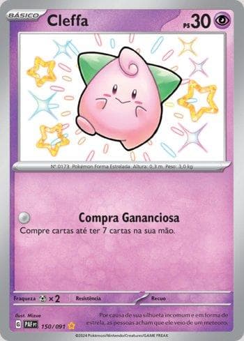 Carta Cleffa (150/091) do set Destinos de Paldea — Pokémon TCG | Bynx