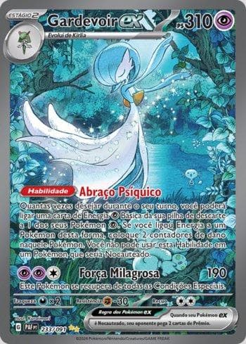Carta Gardevoir ex (233/091) do set Destinos de Paldea — Pokémon TCG | Bynx