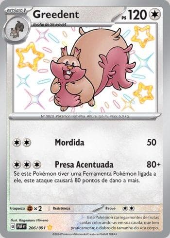 Greedent (206/091) — Destinos de Paldea
