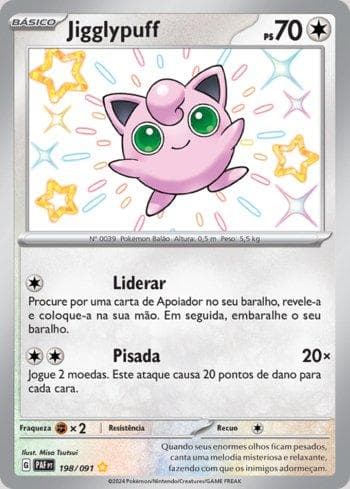 Jigglypuff (198/091) — Destinos de Paldea