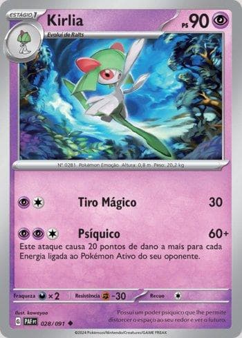 Kirlia (028/091) — Destinos de Paldea