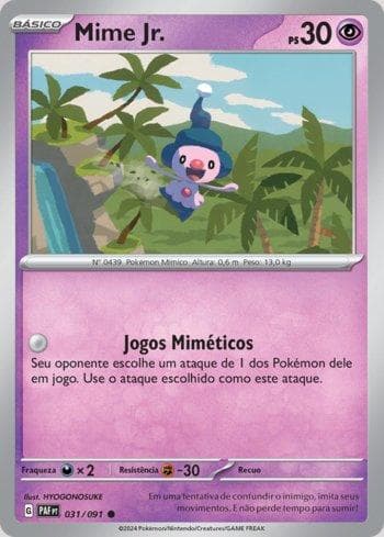 Mime Jr. (031/091) — Destinos de Paldea