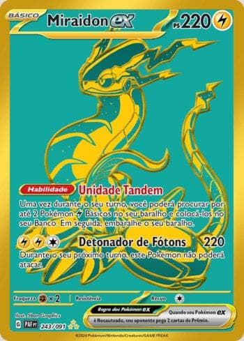 Miraidon ex (243/091) — Destinos de Paldea