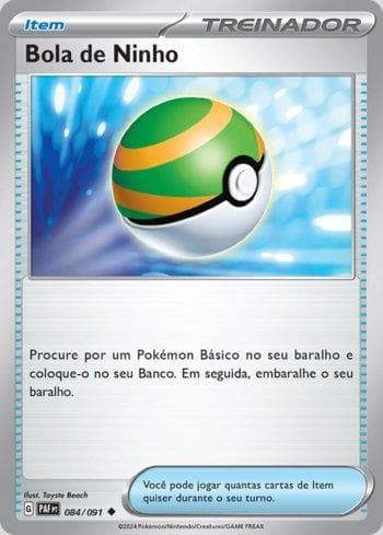 Carta Nest Ball (084/091) do set Destinos de Paldea — Pokémon TCG | Bynx