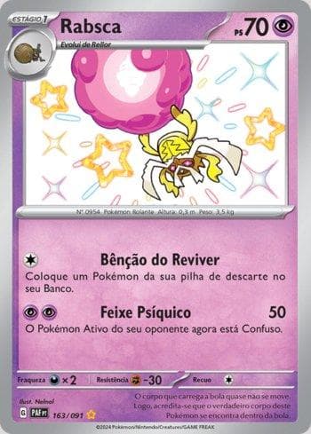Carta Rabsca (163/091) do set Destinos de Paldea — Pokémon TCG | Bynx