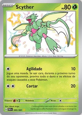 Scyther (095/091) — Destinos de Paldea
