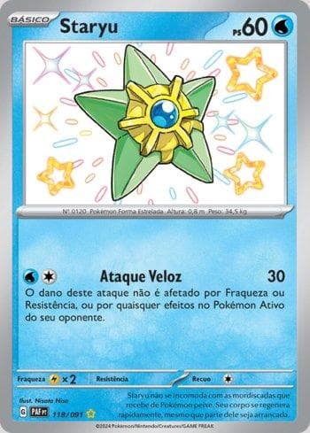 Staryu (118/091) — Destinos de Paldea