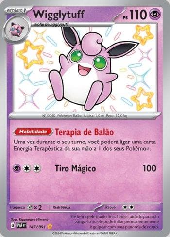 Wigglytuff (147/091) — Destinos de Paldea