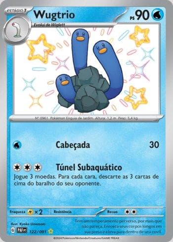 Wugtrio (122/091) — Destinos de Paldea