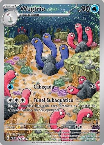 Wugtrio (224/091) — Destinos de Paldea