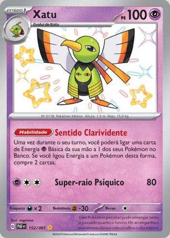 Carta Xatu (152/091) do set Destinos de Paldea — Pokémon TCG | Bynx