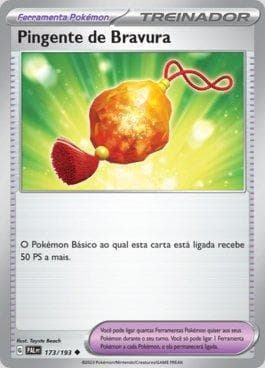 Carta Bravery Charm (173/193) do set Evoluções em Paldea — Pokémon TCG | Bynx