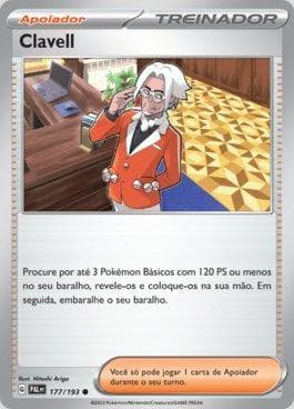 Carta Clavell (177/193) do set Evoluções em Paldea — Pokémon TCG | Bynx